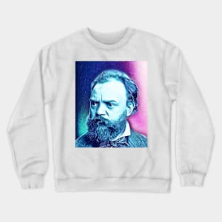 Antonín Dvořák Snowy Portrait | Antonín Dvořák Artwork 12 Crewneck Sweatshirt